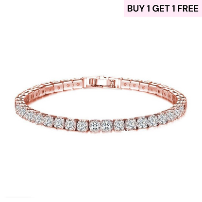 Crystalbox Signature Tennis Bracelet