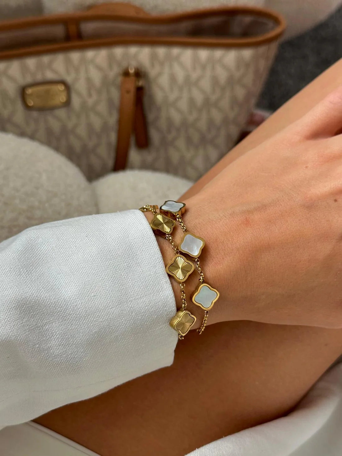 Celine Clover Bracelet